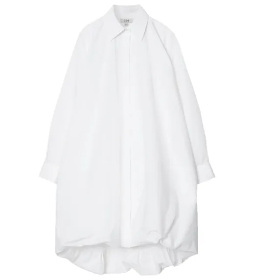 Cotton Poplin Shirt Dress